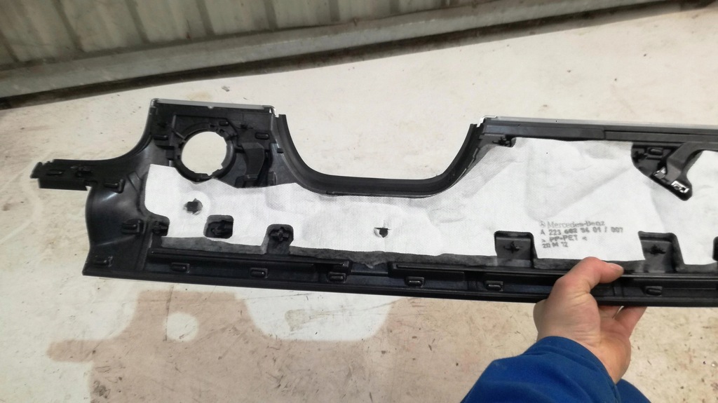 фото №7, Mercedes w223 dekor консоли воздуховод a2238201201