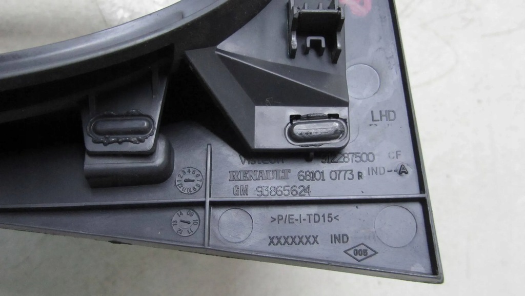 фото №6, Trafic vivaro ii lift корпус спідометра козирок 681010773r