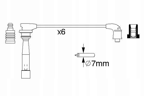 фото №13, Провода wys. nap. hyundai sonata iii
