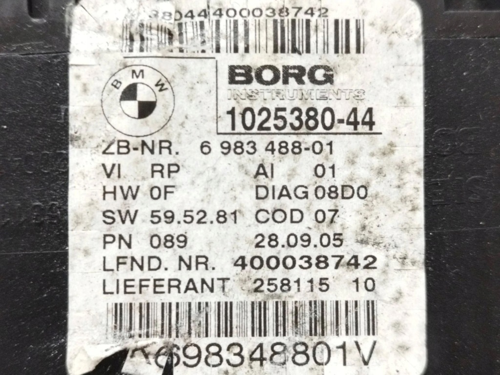 фото №8, 2006 bmw 3 e90 e91 счетчик 6983488