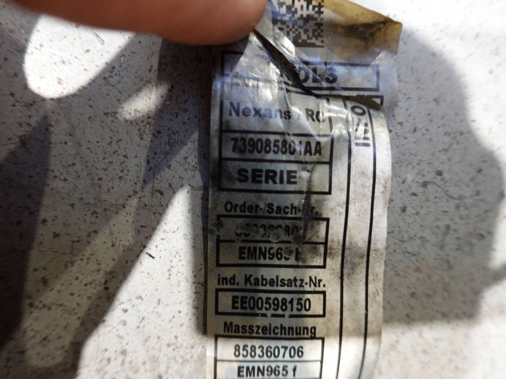 Bmw x1 f48 f49 джгут електропроводка двигуна b47 оригінал Зі Шроту