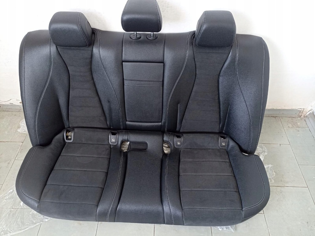 фото №15, Mercedes w213 e klasa amg сиденье сиденья заднее сиденье комплект кожа alcantara