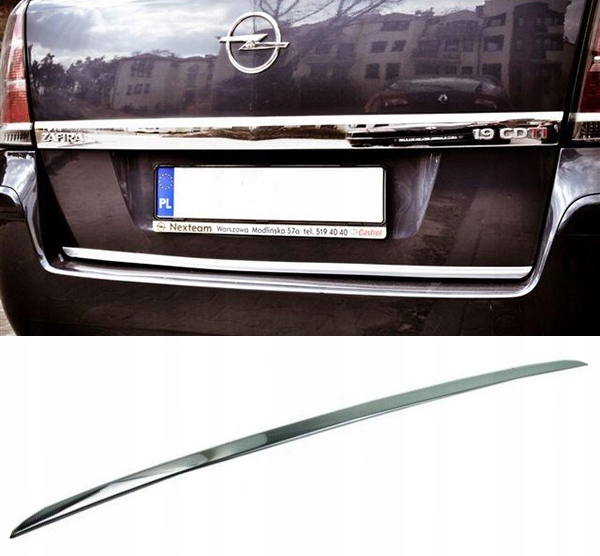 Купить 4 cm - молдинг хром крышка багажника - opel zafira b