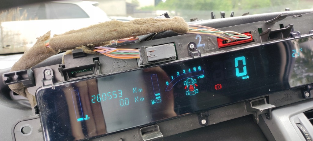 фото №8, 8200787774a лічильник прилади прилади дисплей renault scenic ii 2 europa