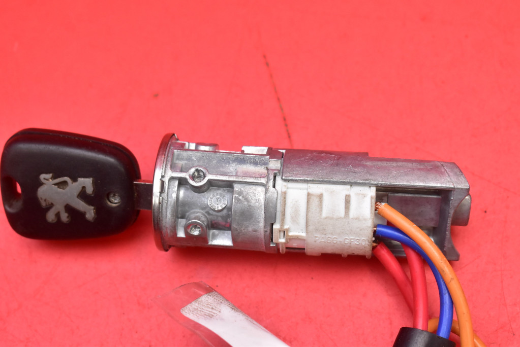 фото №6, Замок зажигания ключ d345-003 peugeot 206 1 i 1.4 hdi 70 km 98-03