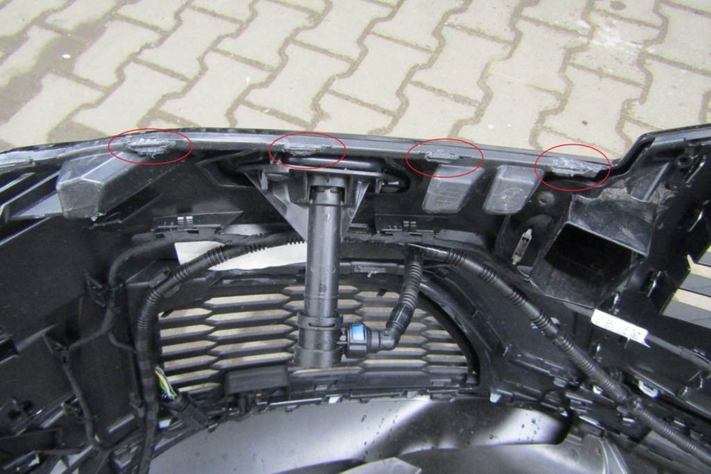 Бампер перед передний audi q7 lift 4m0 s-line 19- Оригинал