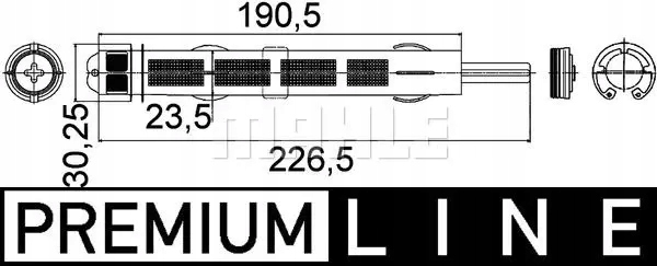 фото №1, Mahle ad 289 000p осушувач, кондиціонер