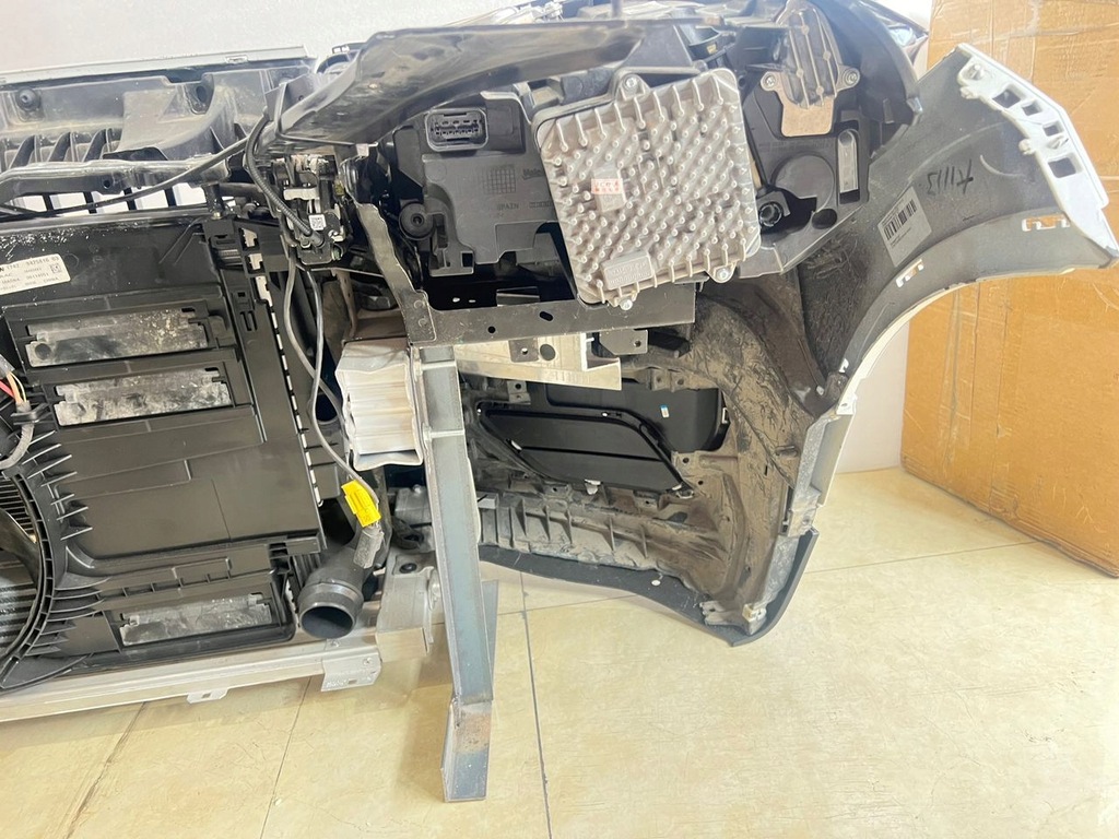 фото №6, Бампер kompletny передний лампы pas комплект радиатор bmw x1 f48 lift lci