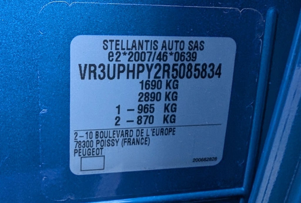 Купити Генератор peugeot 208 2 1.2 thp 9859576280 ibsg4wxs164 2024-2025 рестайлінг