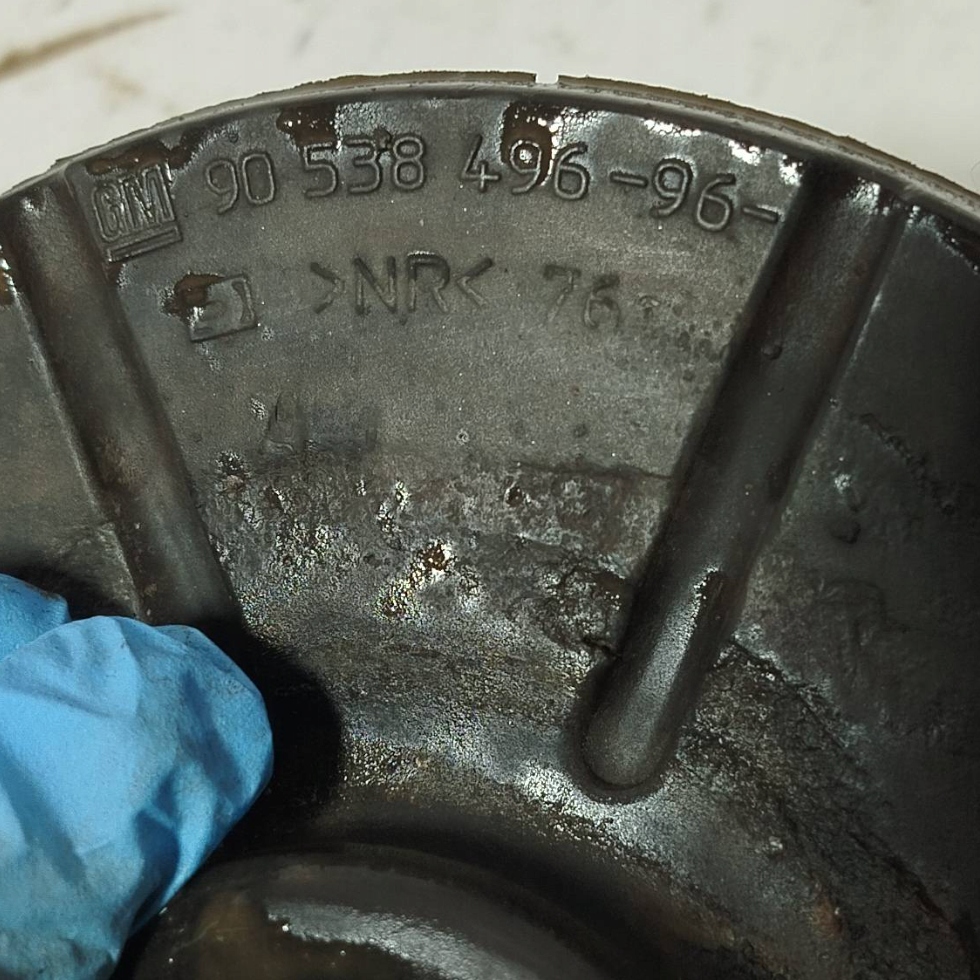 фото №6, Opel zafira b 2012 подкладка / разъём пружины передней