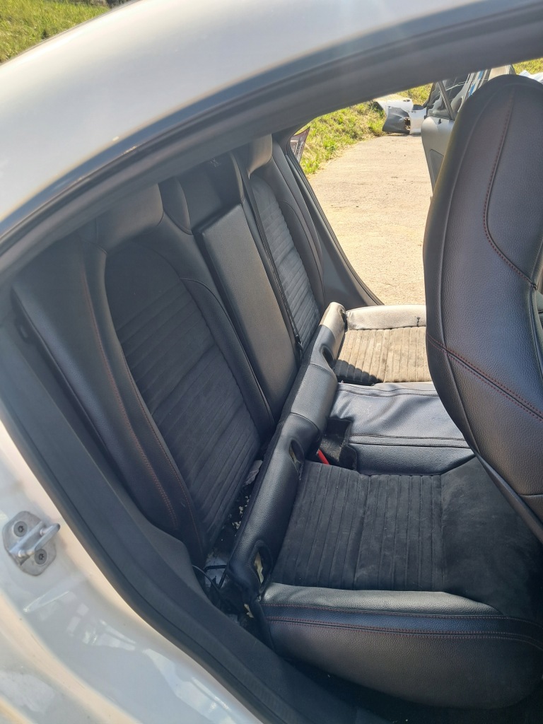 фото №11, Mercedes-benz cla w117 amg 45 sedan сидіння, заднє сидіння, обшивки комплект