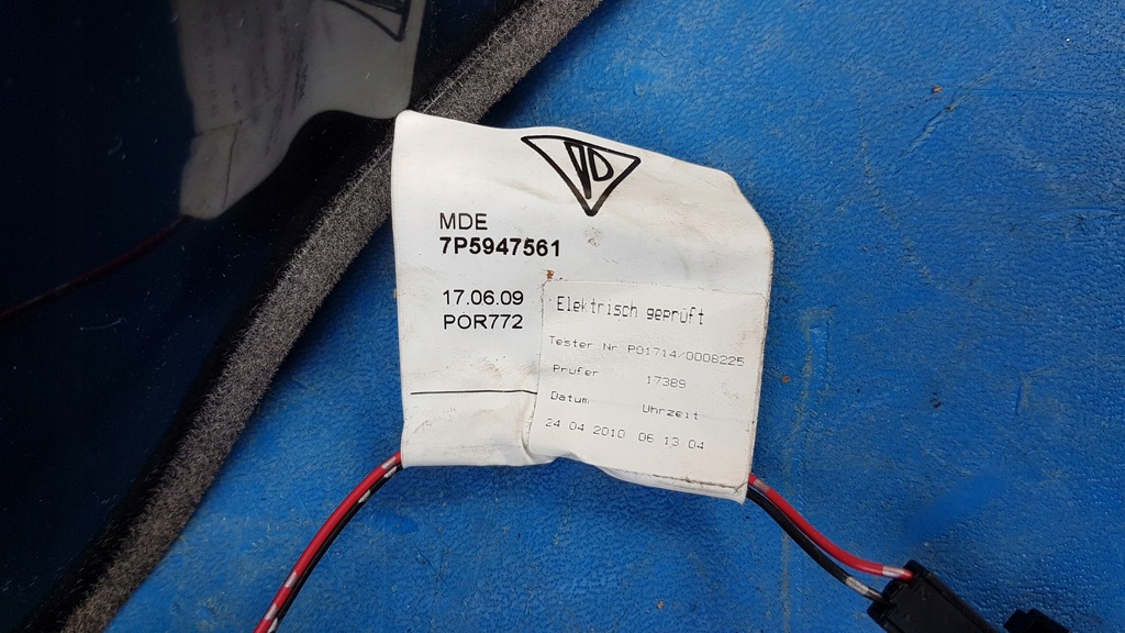 фото №7, Бардачок туннель разъём usb porsche cayenne ii 7p5