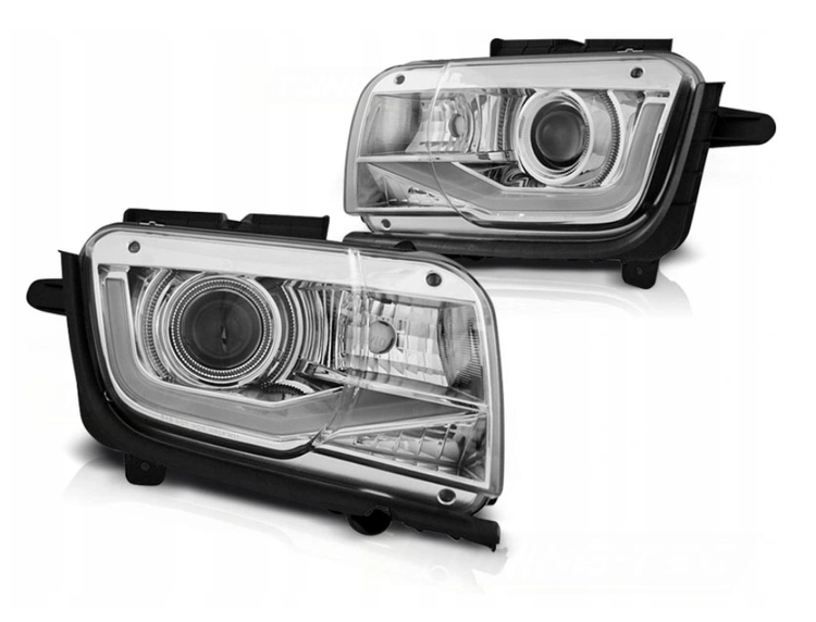 фото №1, Лампы фары chevrolet camaro 09-13 хром led