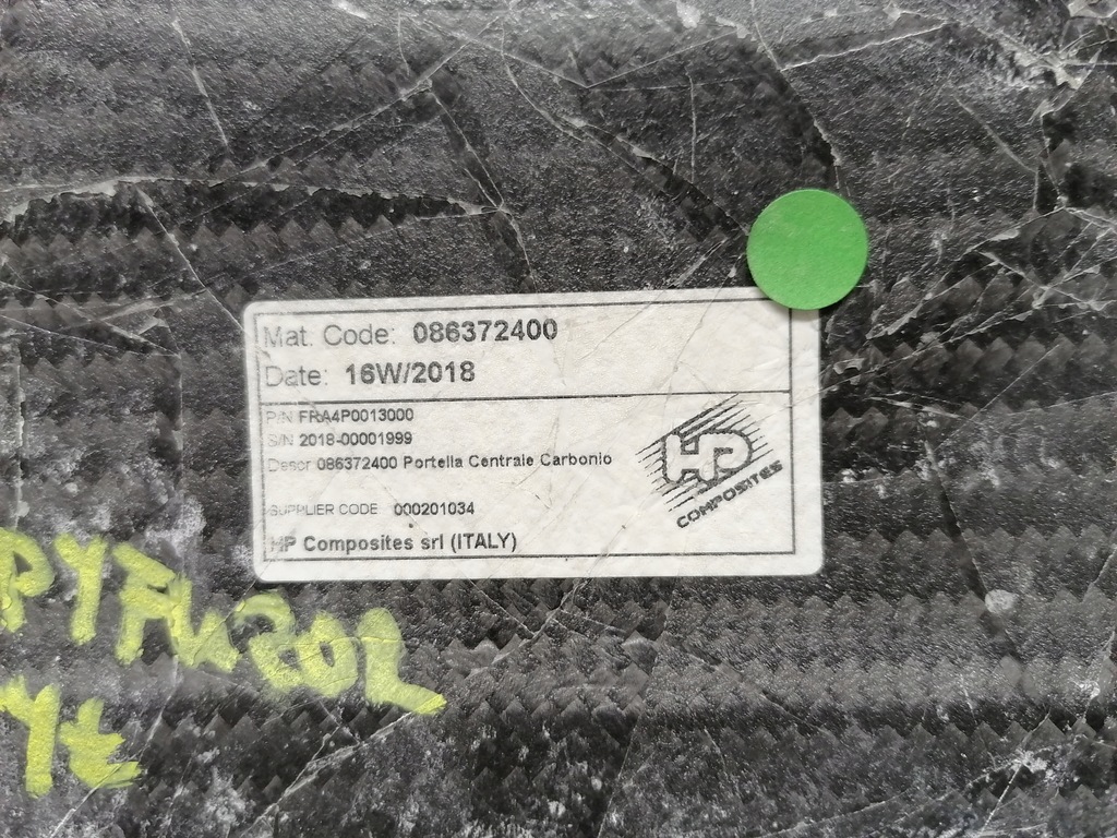 фото №8, Ferrari 488 средняя защита диффузор задняя 86372400