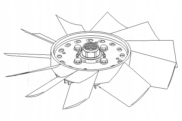фото №1, Topran сцепление вентилятора радиатора vw lt 28-35