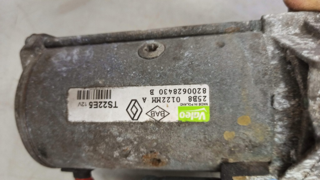 фото №3, Стартер renault espace iv scenic ii 2.0 dci 8200628430b