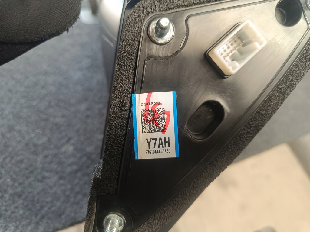 фото №14, Hyundai elantra vii - зеркало наружное левая 8pin y7ah