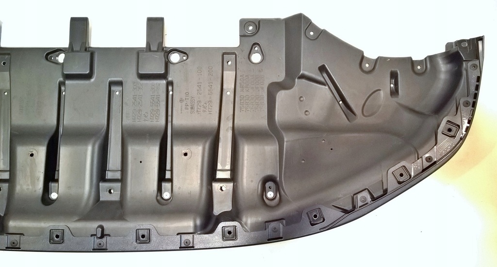 фото №13, Nissan gt-r lift 2011- защита спойлер нижний бампера перед оригинальный номер 75830-kb50a