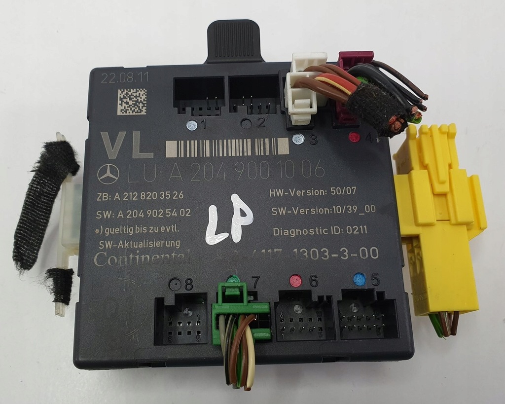 фото №1, Модуль дверь левый mercedes w204 a2049001006