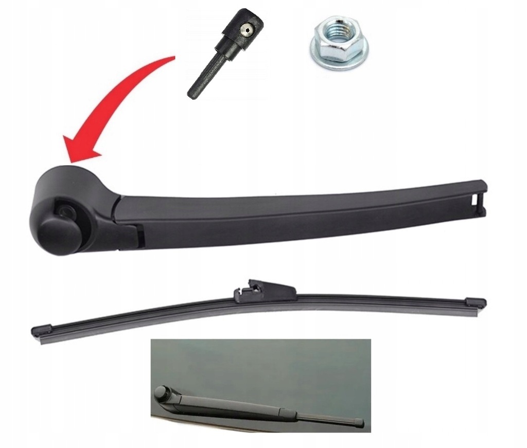 фото №1, Задняя рычаг дворник vw golf plus 2005 - 2009