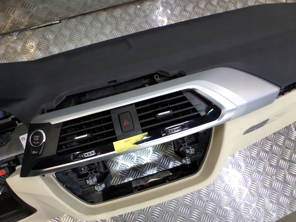 фото №15, Bmw x3 g01 x4 g02 панель приладів приладова консоль canberra бежевий оригінал