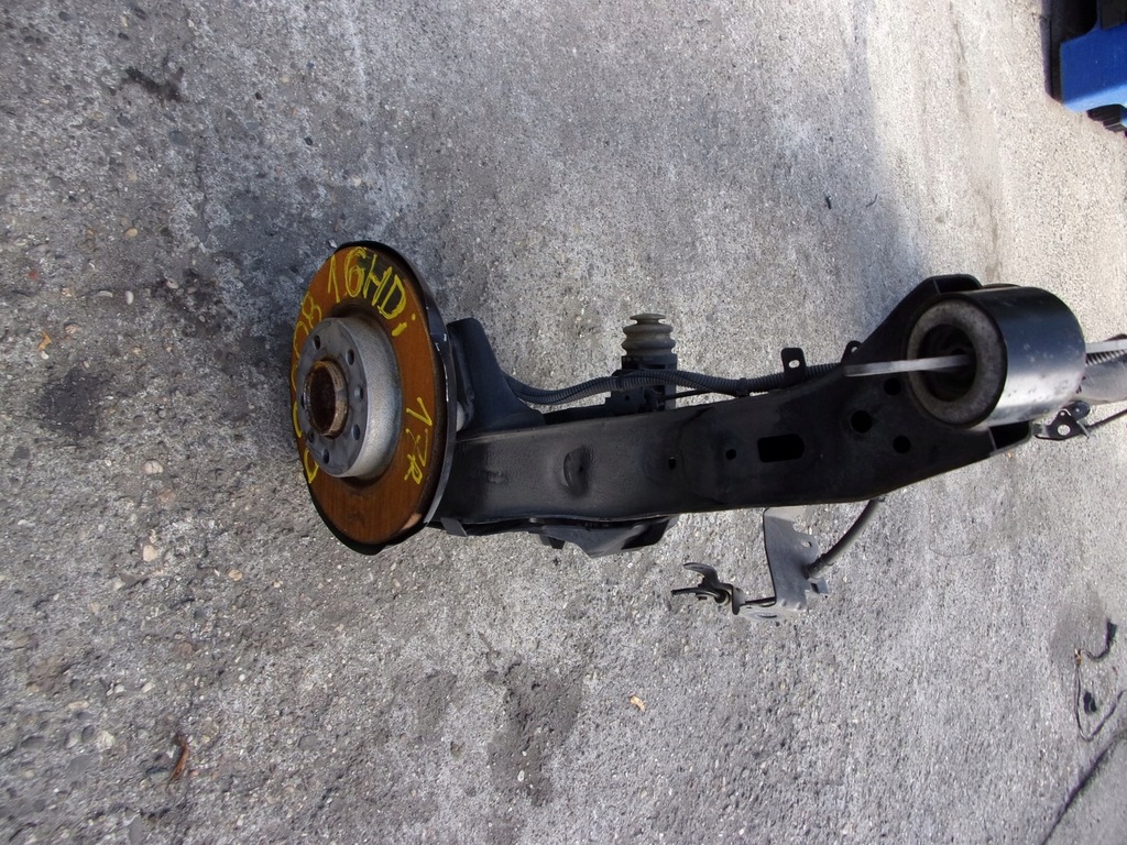 фото №7, Oś задняя peugeot 3008 ii 1,6hdi