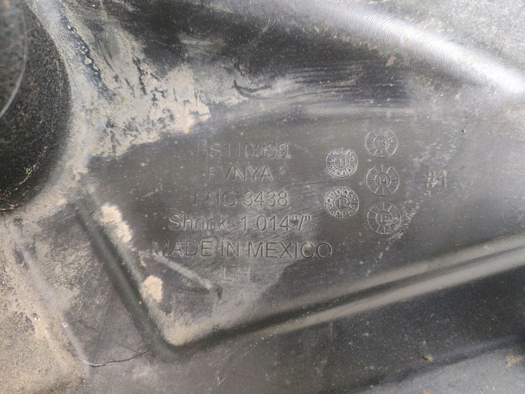 фото №7, Защита подвеска левая сторона ford fusion usa 2 2013 dg9311778ad