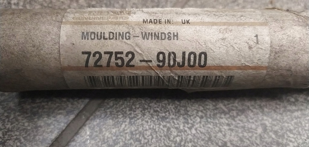 фото №5, Nissan primera p10 молдинг соединитель стекло передней