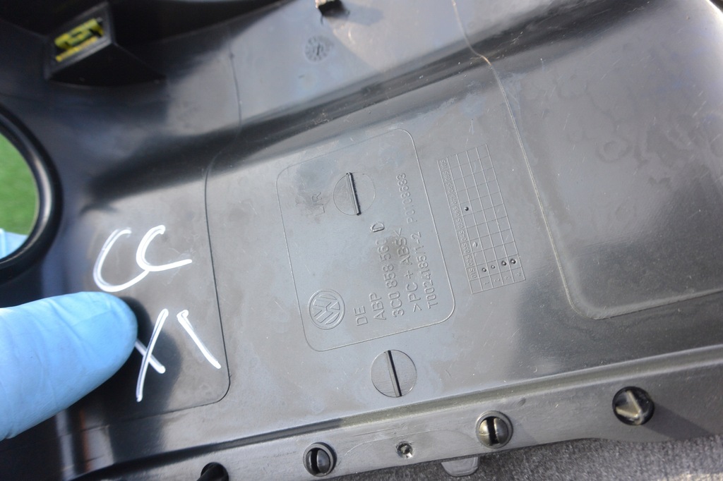 фото №8, Защита консоли руля панели vw passat cc eu