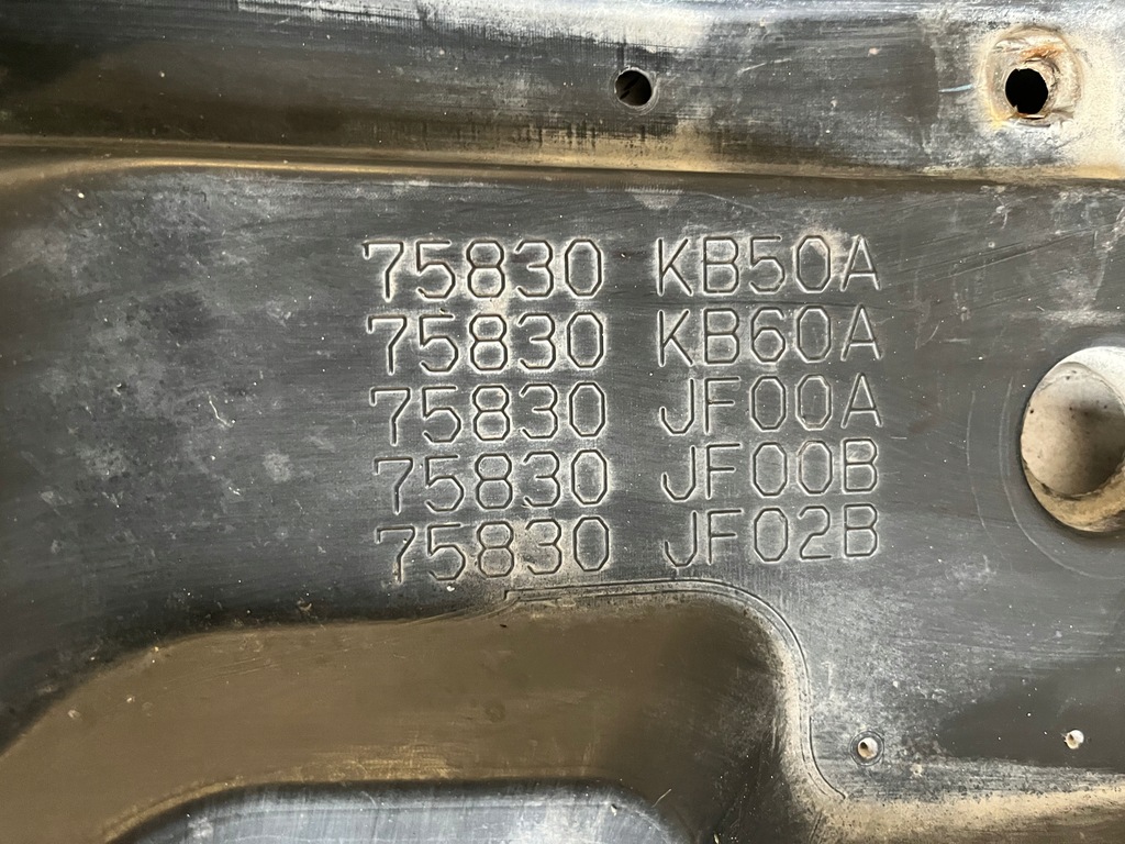 фото №10, Nissan gt-r gtr защита pod бампер 75830-kb50a