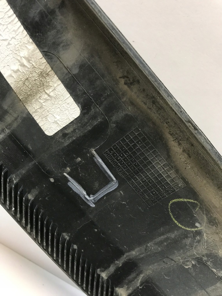 фото №11, Jeep compass ii 1.4it 2018r молдинг дверь правый задняя правая задняя 5up26trmab