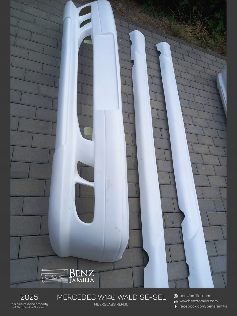 фото №14, Mercedes w140 wald pakiet/bodykit replika se/sel