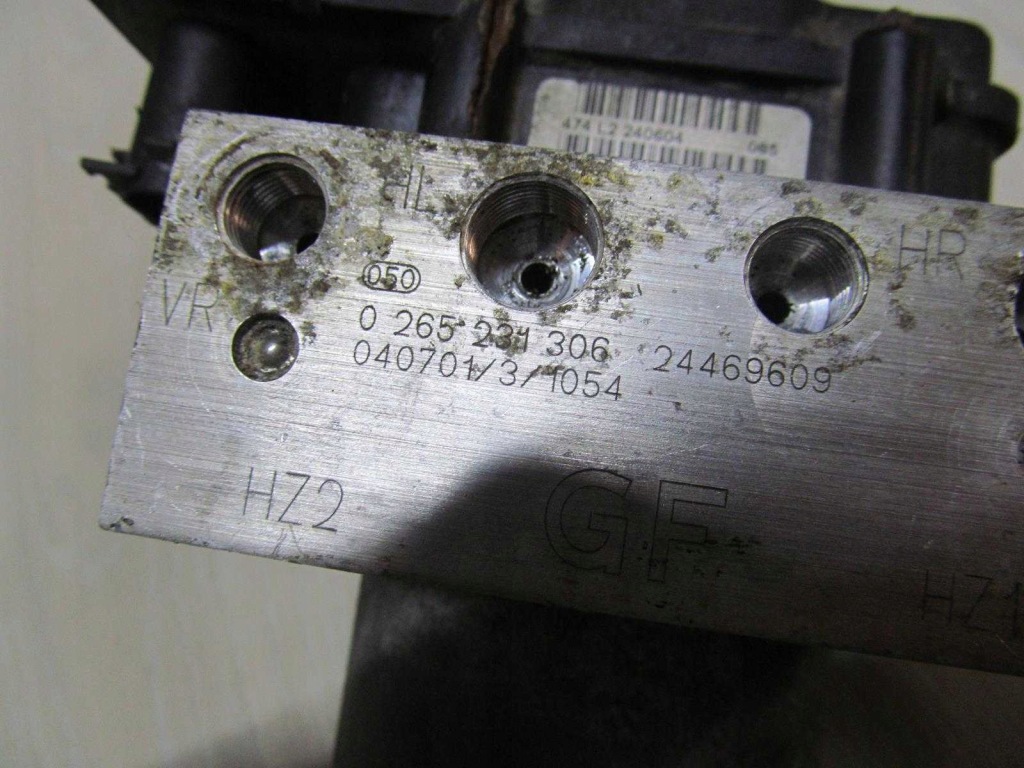 Opel corsa c 00-06 насос тормозная abs 0265800303 0265231306 0265800770 Недорого