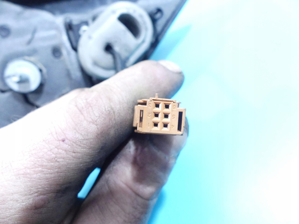 фото №7, Зеркало левая 5pin peugeot 301 коричневый europa