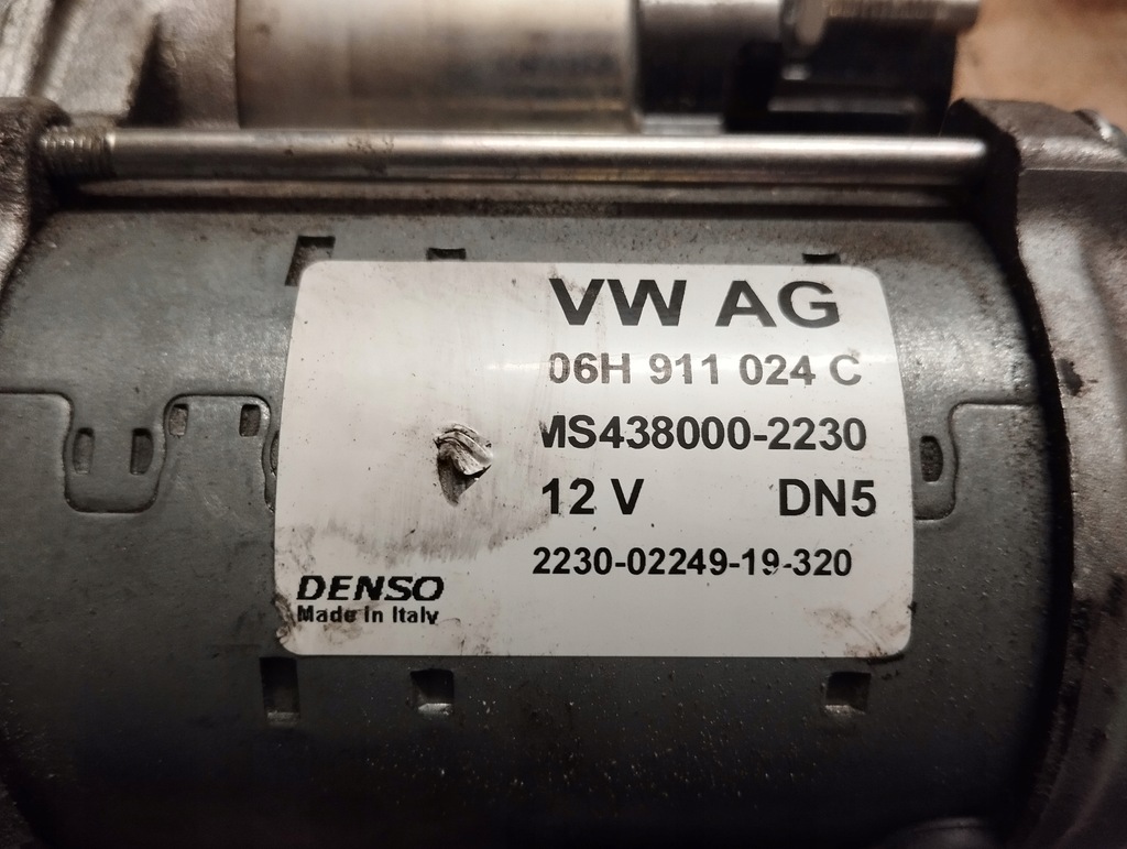 фото №4, Audi a6 c8 2.0 tfsi стартер 06h911024c