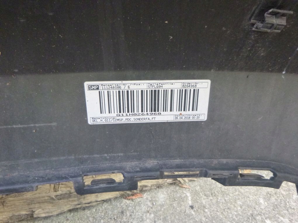 фото №7, Bmw 7 g11 g12 m набір бампер задній