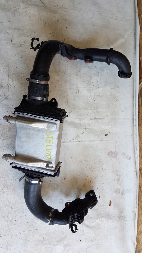 фото №1, Alfa romeo stelvio 2.2 mtj интеркулер радиатор