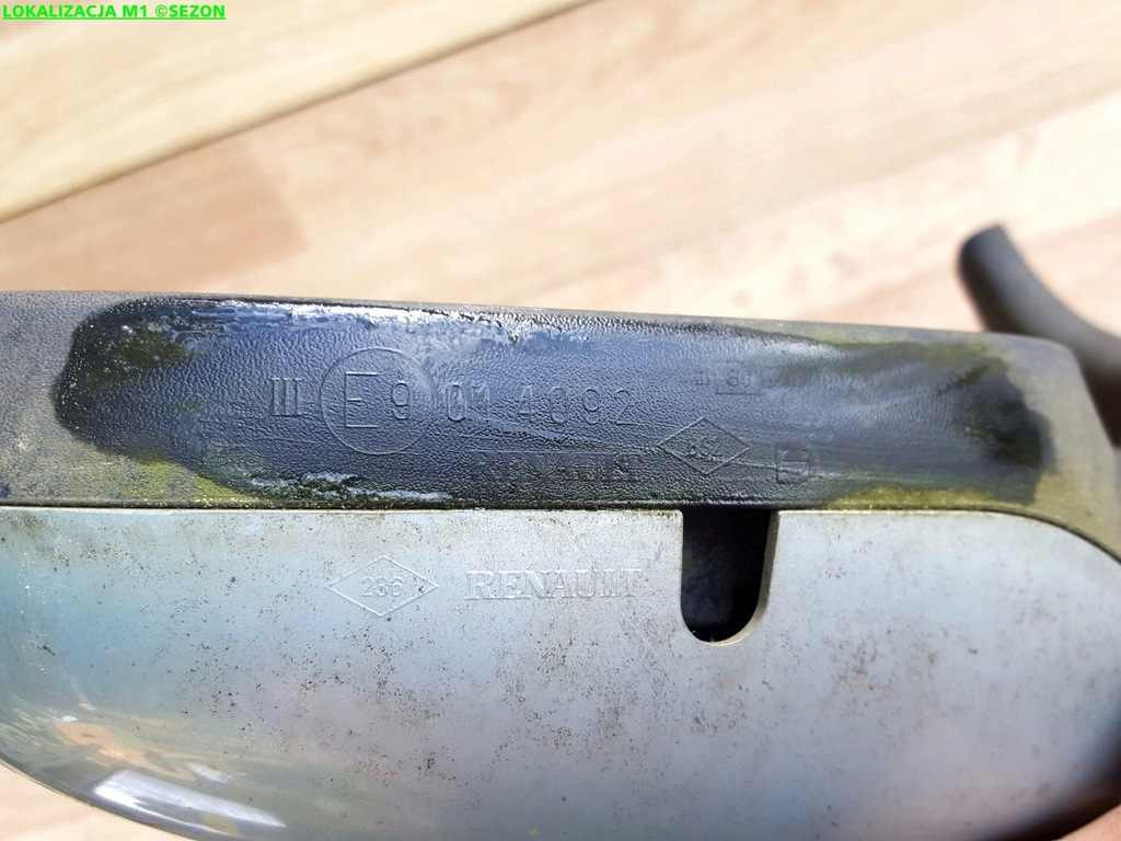 фото №3, Зеркало наружное электрический левая fiat renault scenic i lift 014092