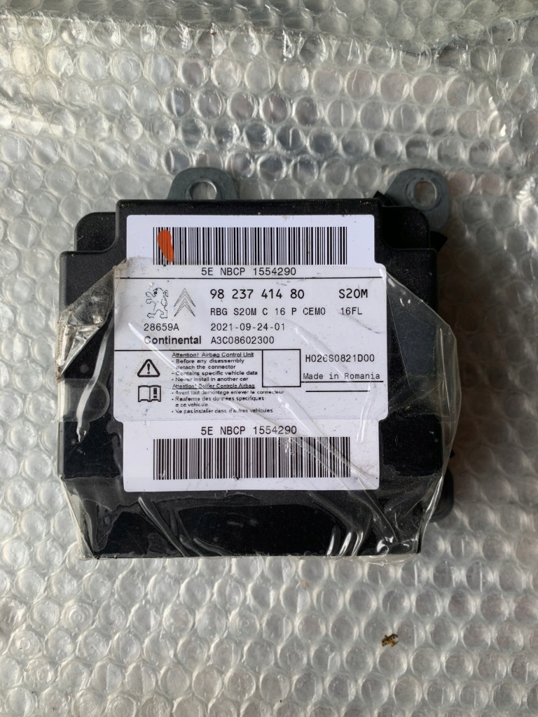 фото №1, Датчик подушек citroën peugeot 9823741480