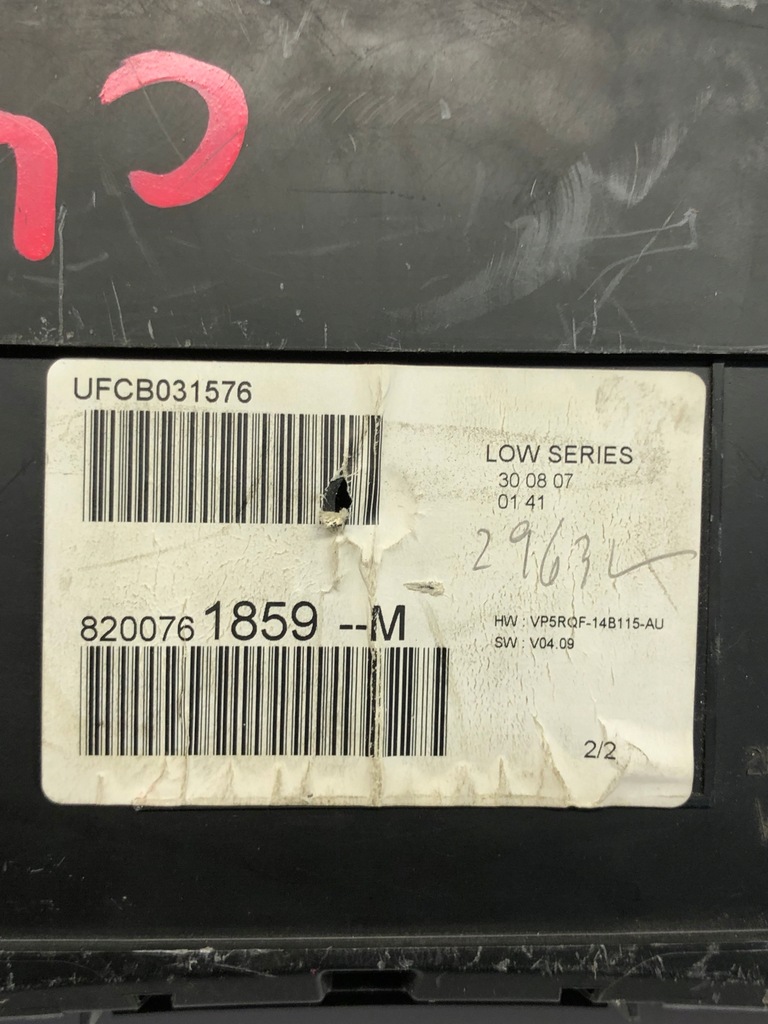 фото №7, Счетчик приборная панель 8200761859m renault