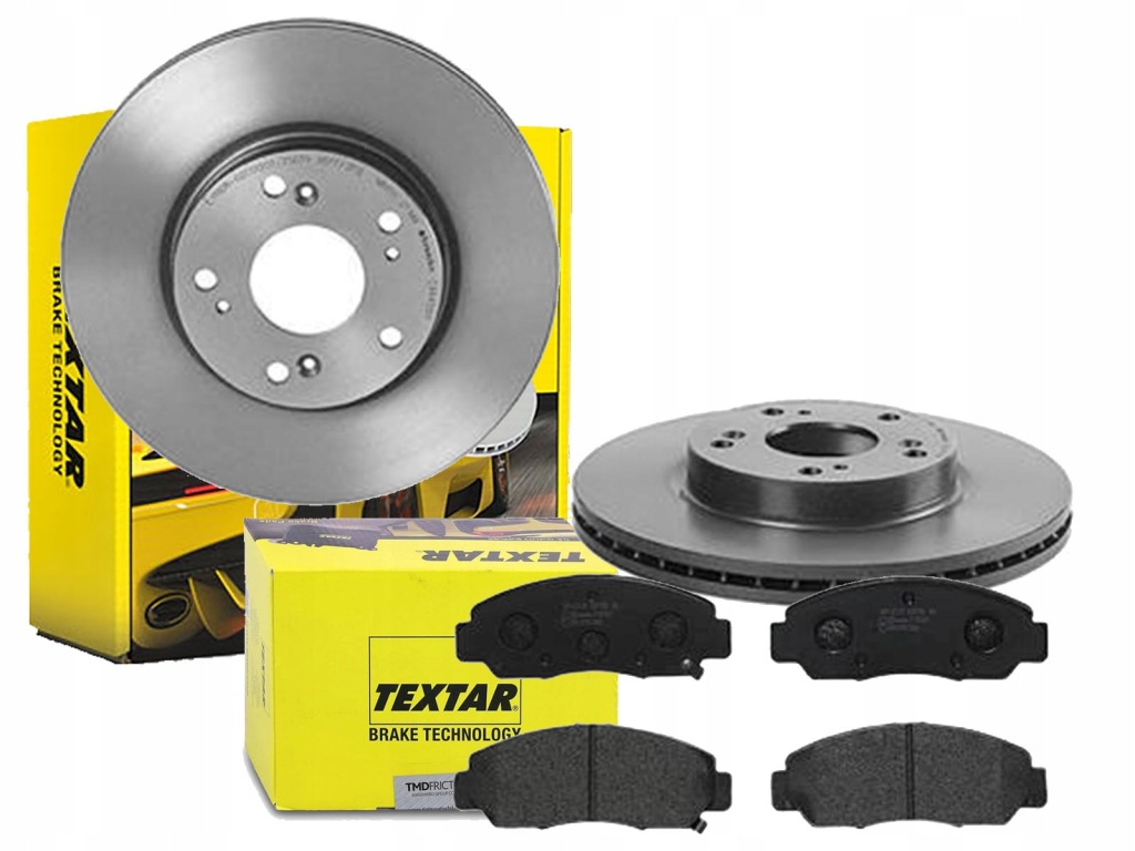 фото №1, Тормозные диски тормозные колодки textar перед honda fr-v 282mm