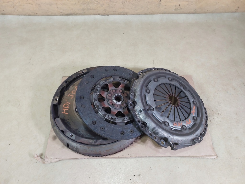 фото №1, Peugeot 308 t7 1.6 hdi сцепление двухмассовый маховик