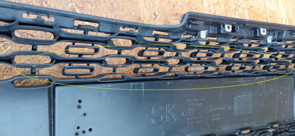 фото №10, Peugeot 208 i 12- решітка радіатора решітка радіатора решітка бампера передній 9672794377