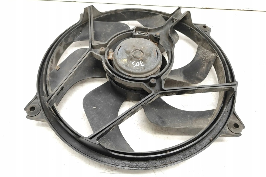 фото №8, Вентилятор радиатора citroën xsara picasso n68 1831237016 2.0l дизель