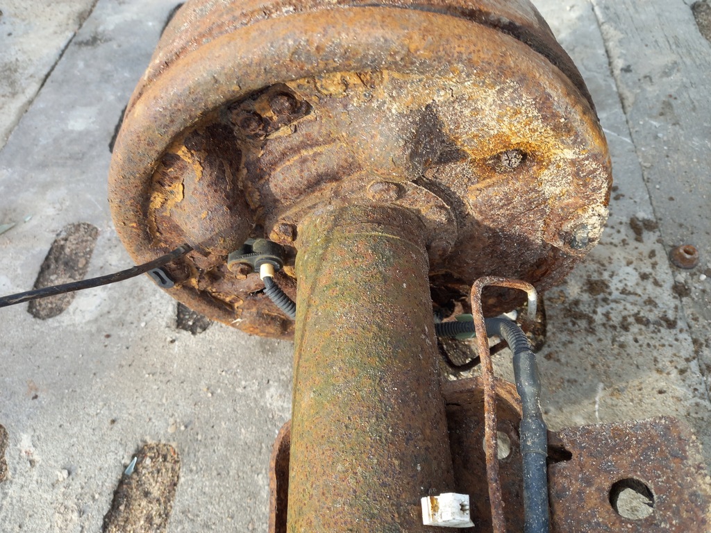 фото №6, Мост задняя transit vi mk6 2006 rok blaszak kompletny suchy na барабаны 6 винт