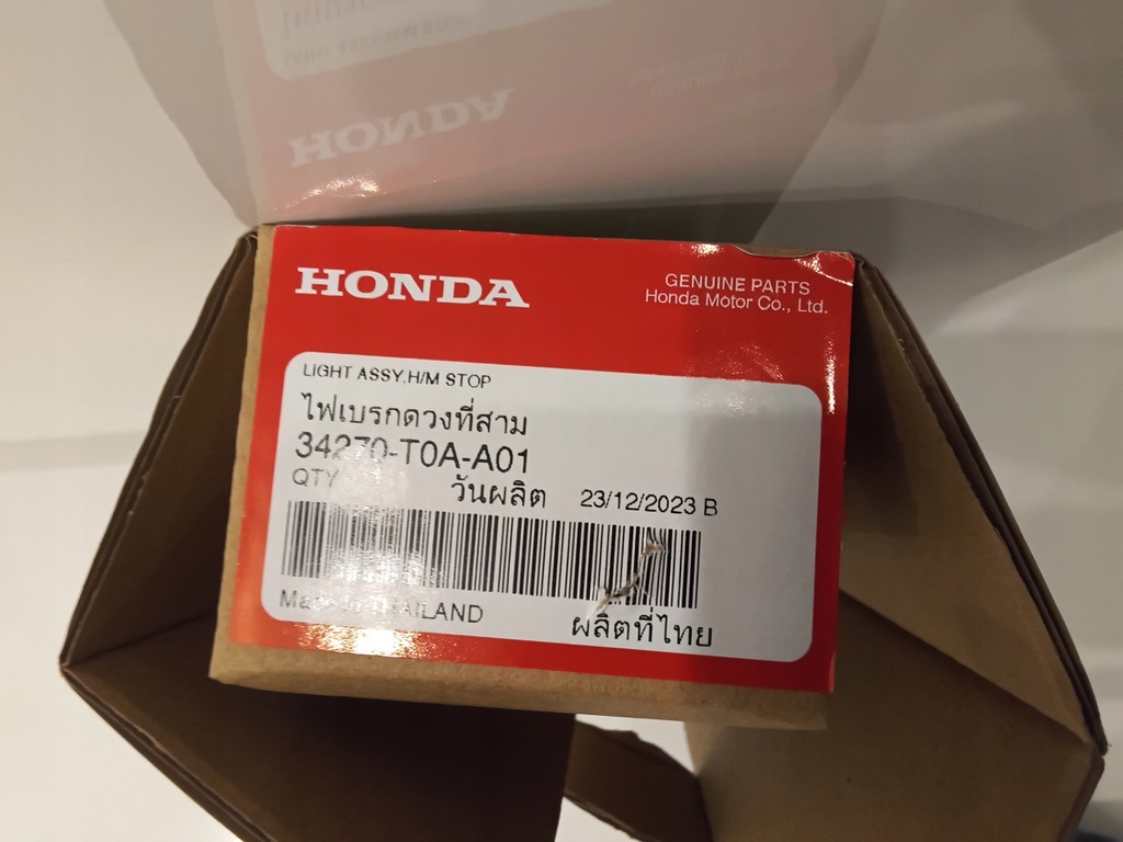 фото №11, Honda cr-v crv третий свет стоп w крышка оригинал