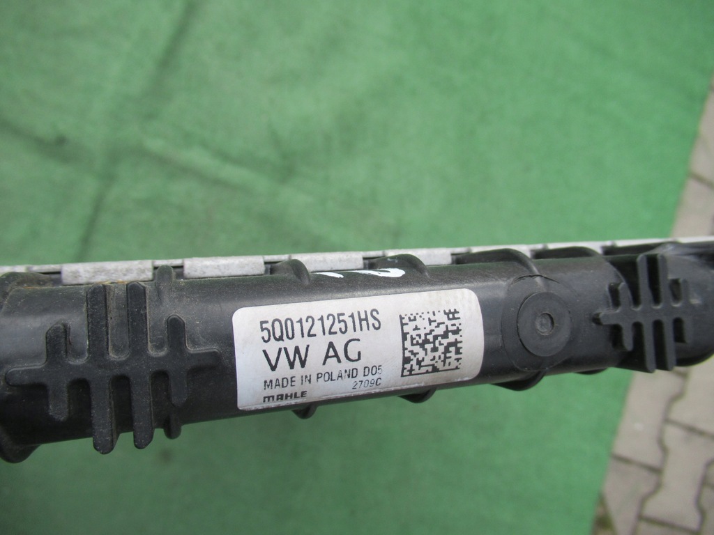 фото №9, Audi vw golf seat skoda радиатор 5q0121251hs