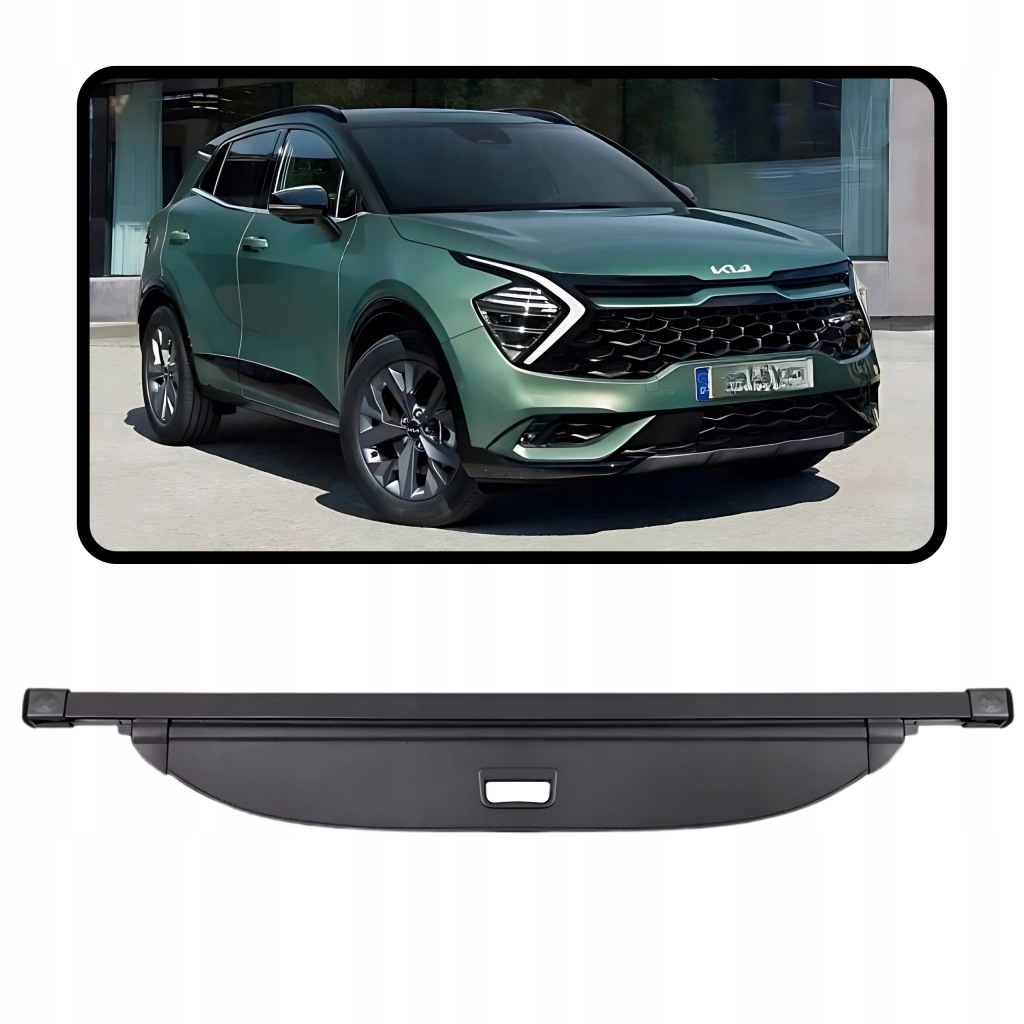 фото №1, Шторка багажника задня kia sportage v nq5 lwb 2021+ czarna nowa long