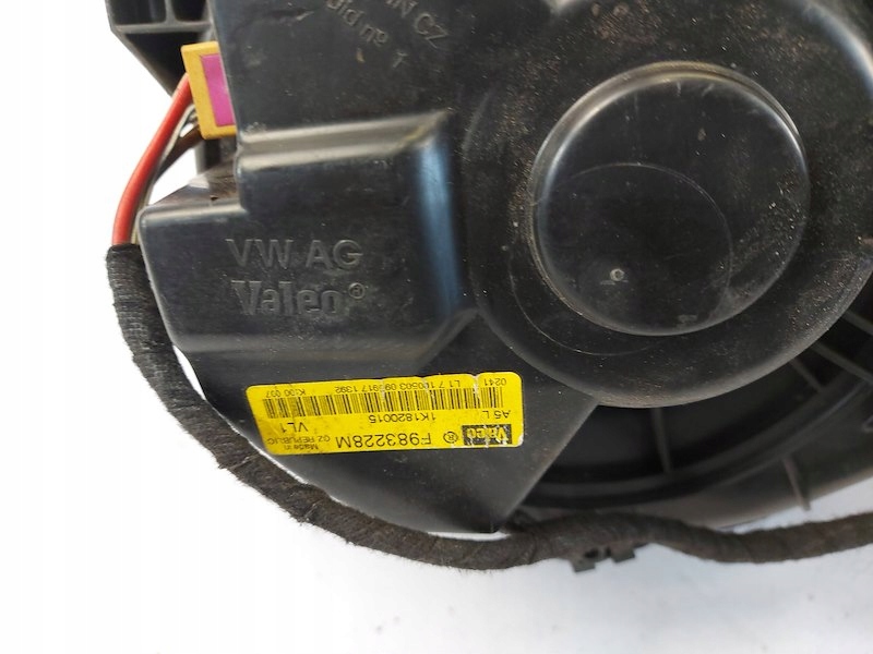 фото №7, Обігрівач змішувач обігрівача 1k1820308 audi a3 8p1 golf v leon ii