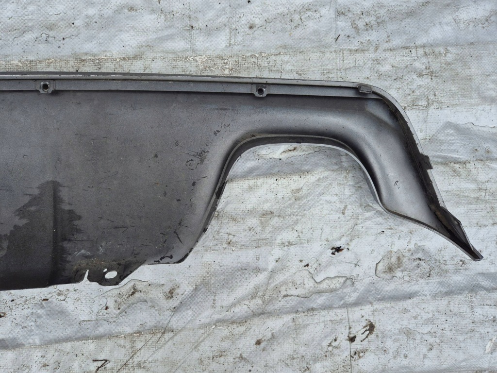 фото №8, Bmw 5 e60 e61 04- m-pakiet дифузор накладка заднього бампера 7896629